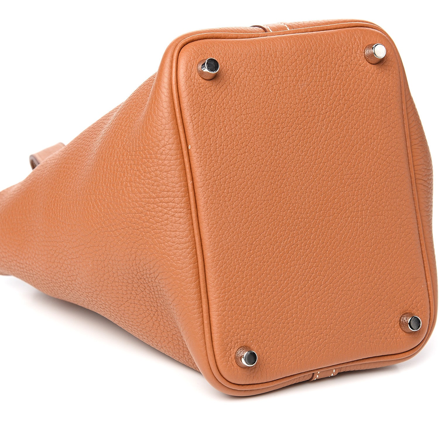 Hermes Taurillon Clemence Picotin Lock 18 PM Gold 7 of 9