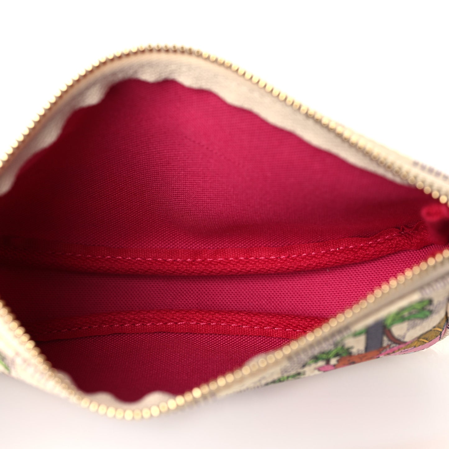 Damier Azur 2021 Christmas Animation Hollywood Mini Pochette Accessories Fuchsia