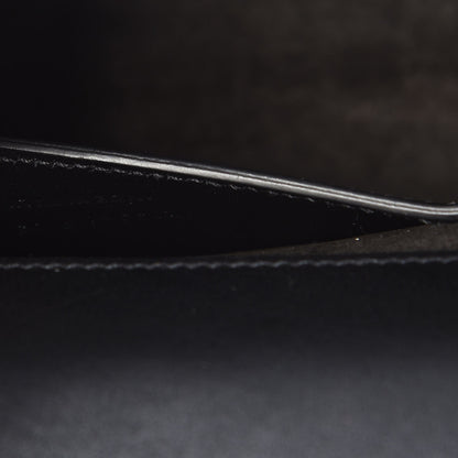 Saint Laurent Smooth Calfskin Medium Classic Monogram Kate Tassel Satchel Black 7 of 9