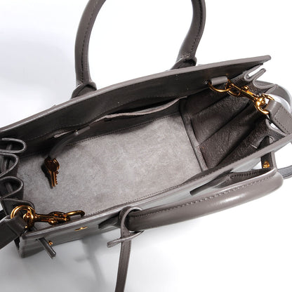 Saint Laurent Calfskin Nano Sac De Jour Fog 5 of 8