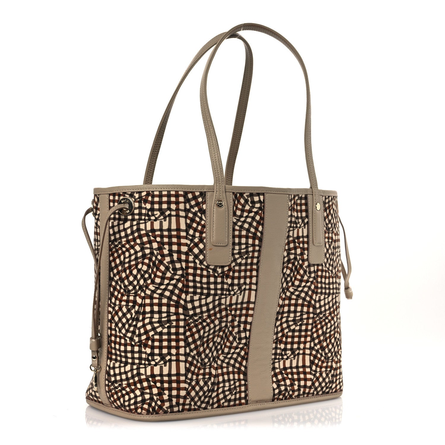 MCM Visetos Medium Liz Reversible Shopper Tote Beige 6 of 20