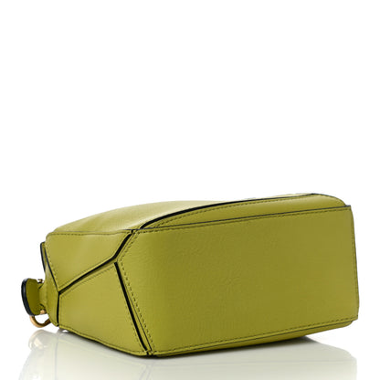 Loewe Calfskin Mini Puzzle Bag Green 4 of 9