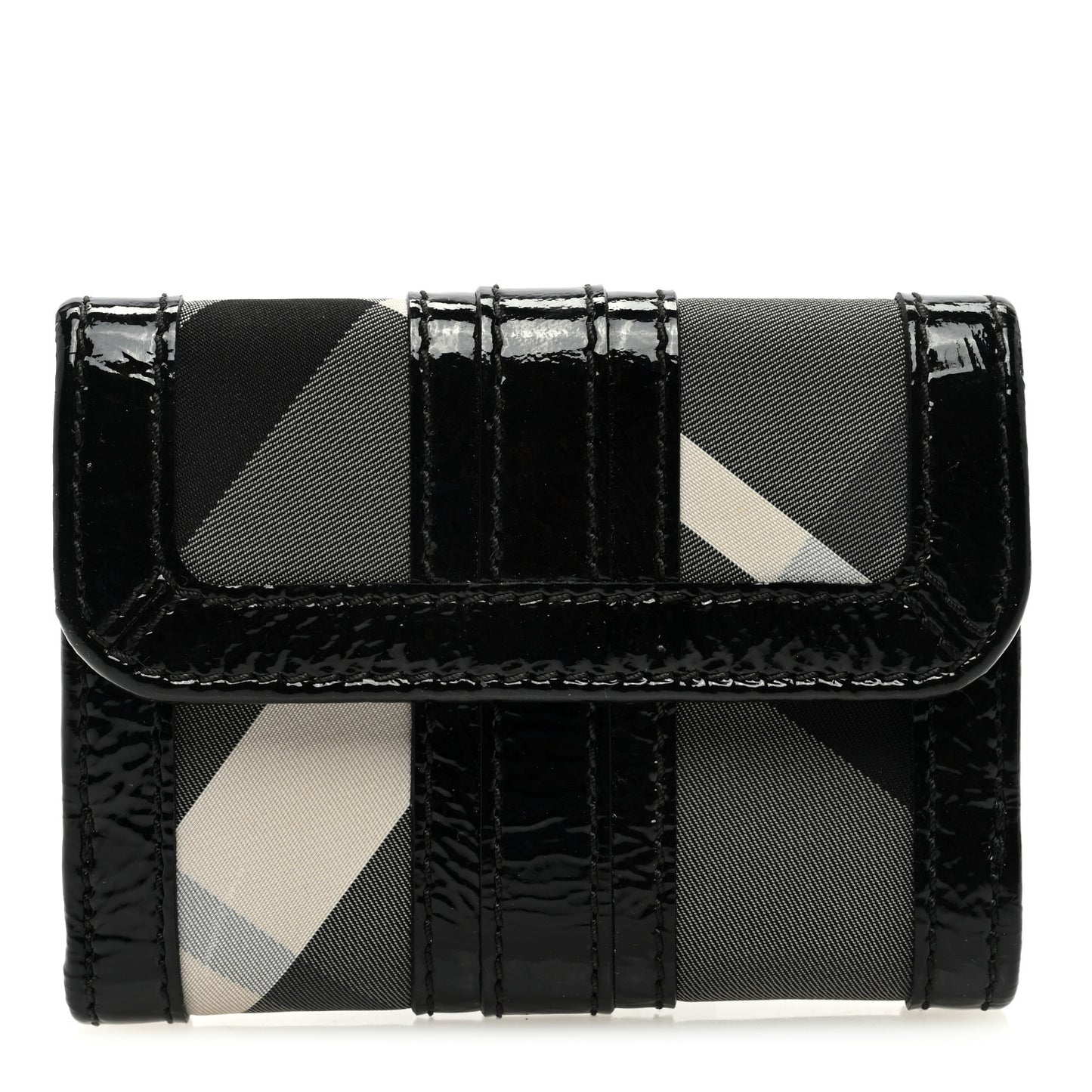 Patent Nova Check Wallet Black