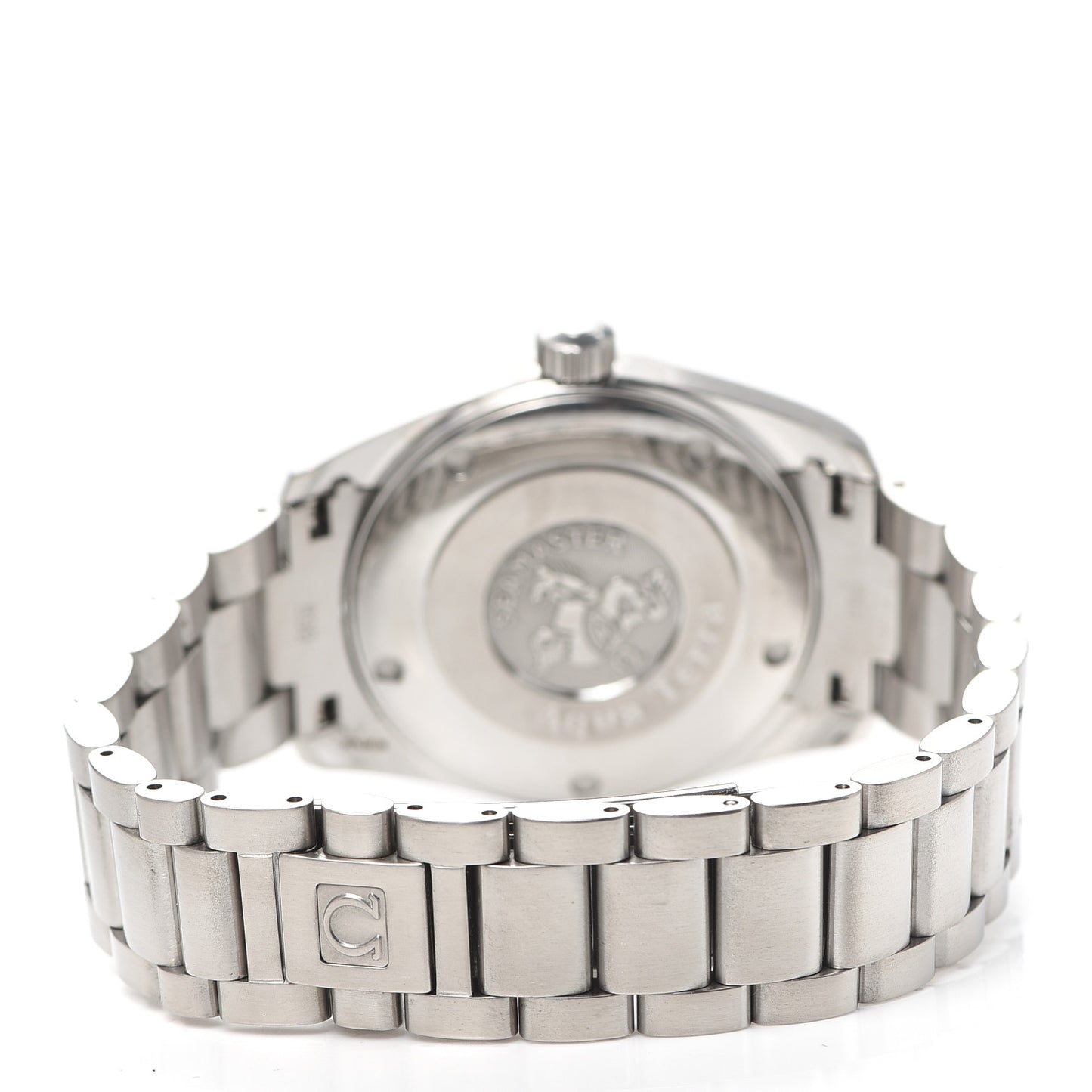 Stainless Steel 36mm Seamaster Aqua Terra Quartz Watch Blue 2518.80