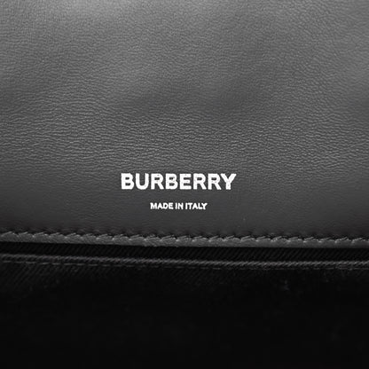 Burberry Grainy Calfskin Quilted Lola TB Bag Black Multicolor 6 of 10