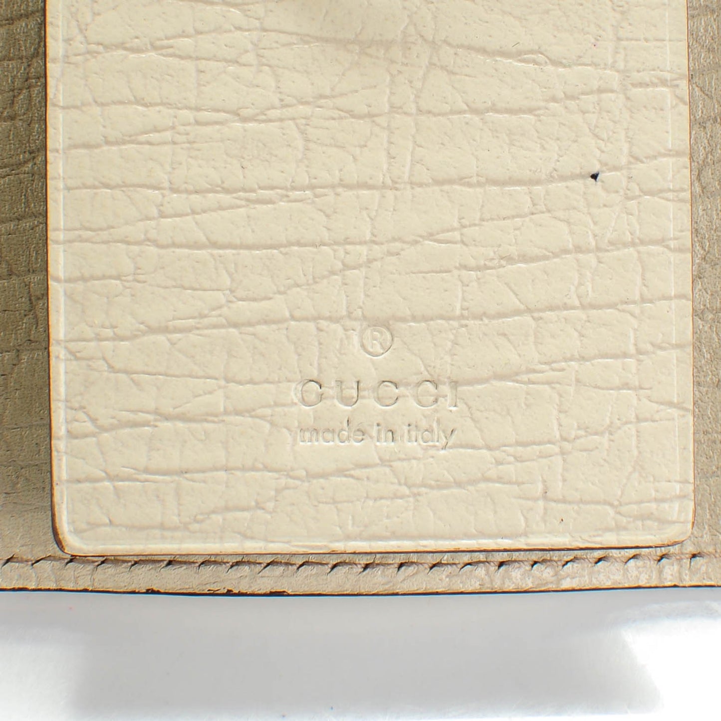 GG Supreme Monogram 6 Key Holder Case Off White
