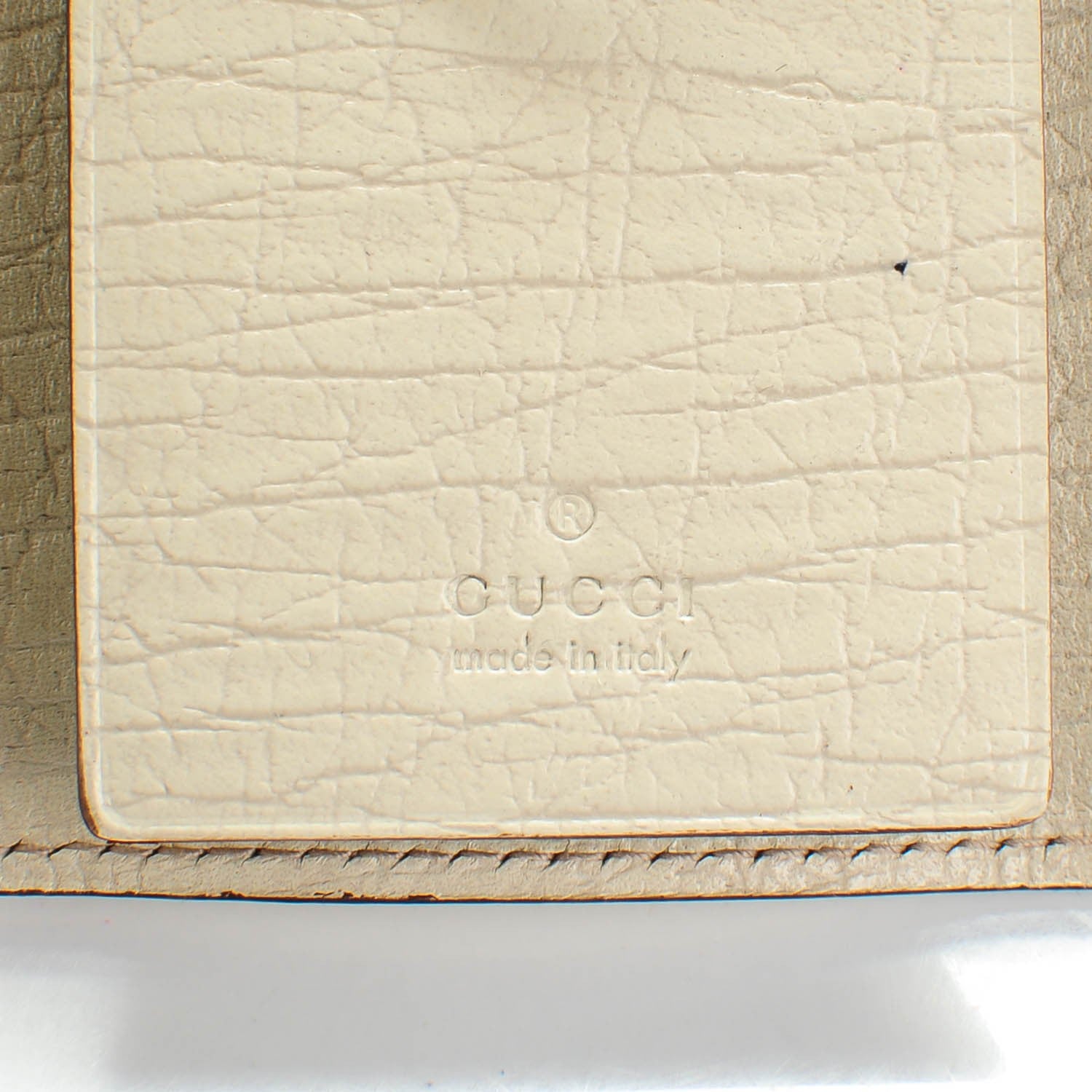 Gucci GG Supreme Monogram 6 Key Holder Case Off White 6 of 8