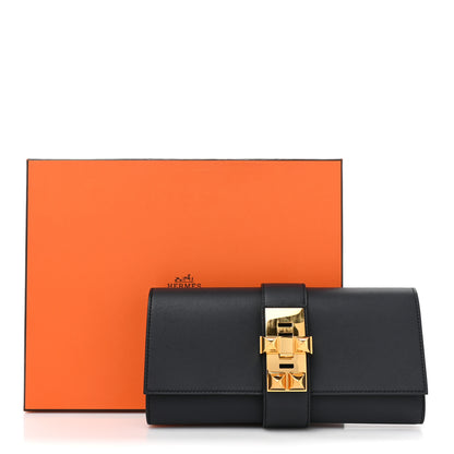 Hermes Swift Medor 23 Clutch Bleu Nuit 11 of 11