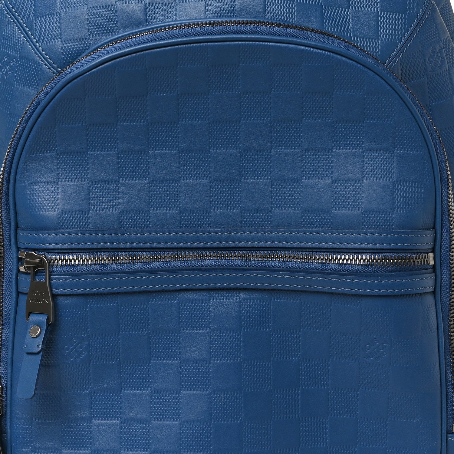 louis vuitton blue michael backpack Louis Vuitton Damier Infini Michael Backpack Neptune 1779368 – FASHIONPHILE