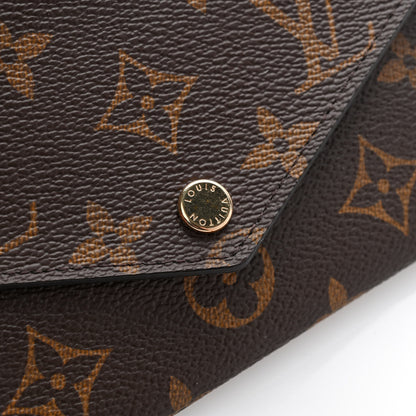 Louis Vuitton Monogram Jeanne Wallet Rose Ballerine 10 of 12