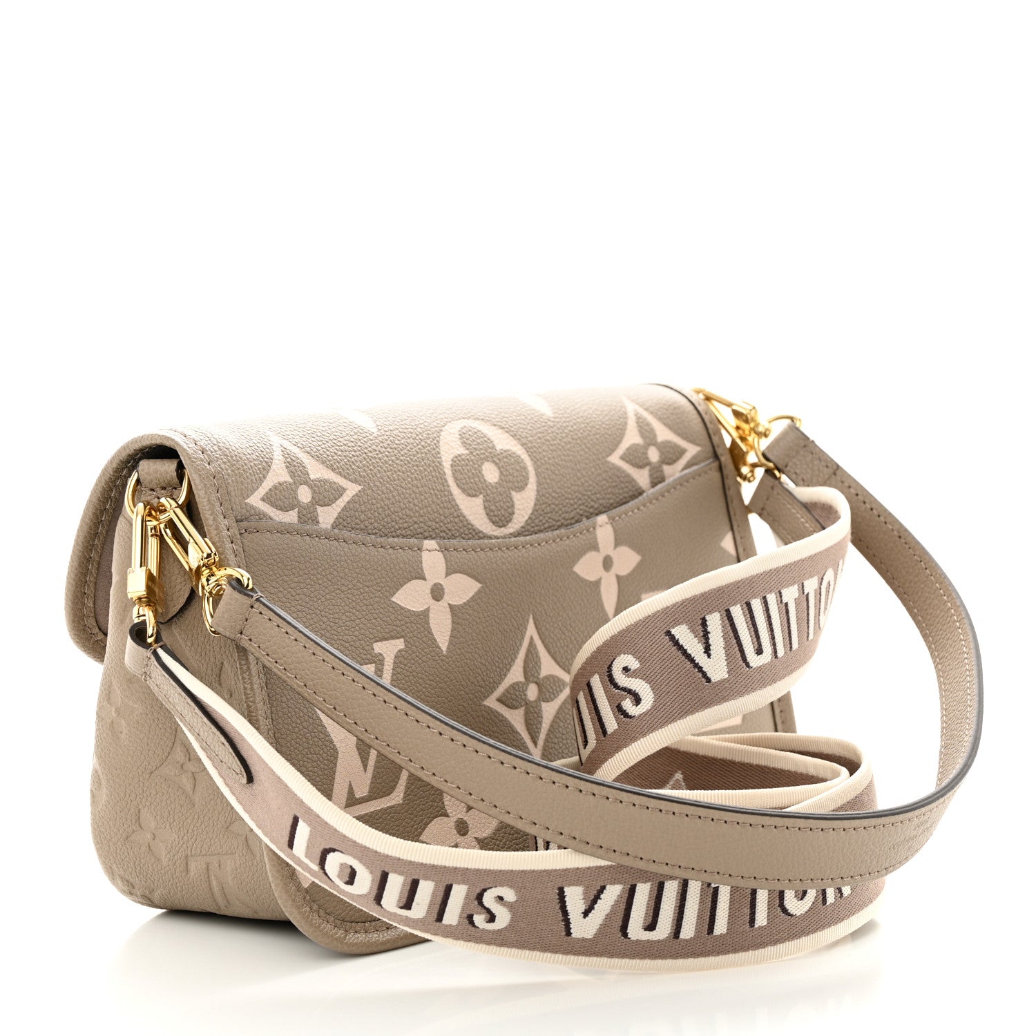 Louis Vuitton Empreinte Monogram Giant Diane Tourterelle Creme 3 of 9