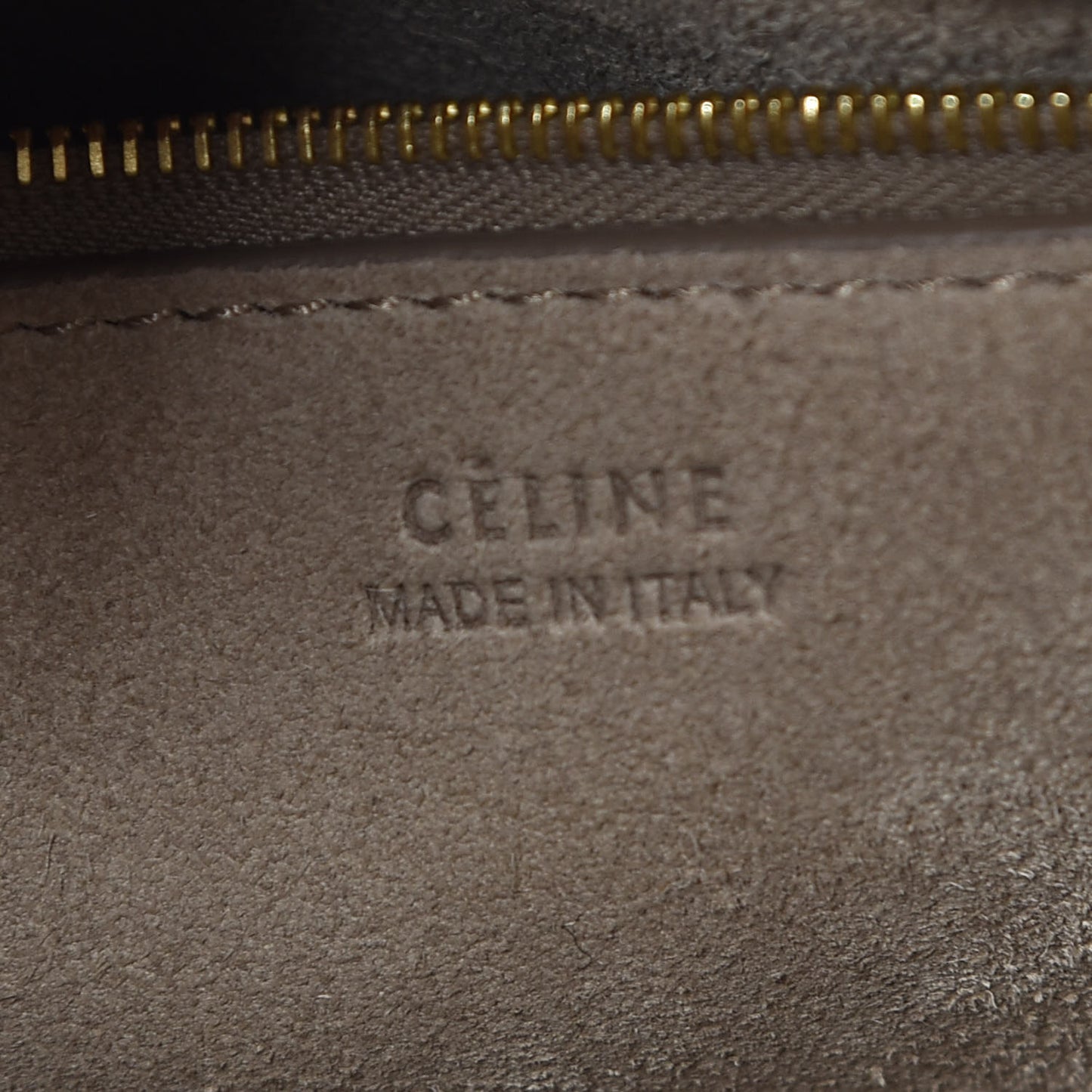 Soft Grained Calfskin Sangle Bucket Bag Dune