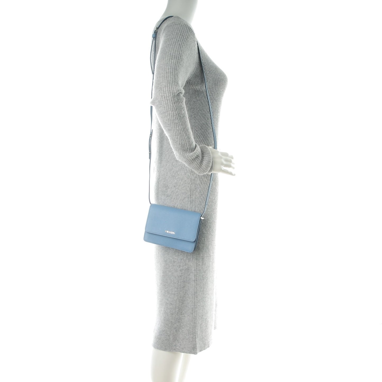 Saffiano Lux Crossbody Bag Astrale