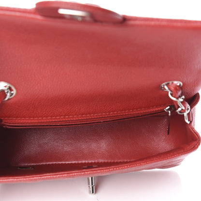 Chanel Caviar Quilted Mini Rectangular Flap Red 6 of 11