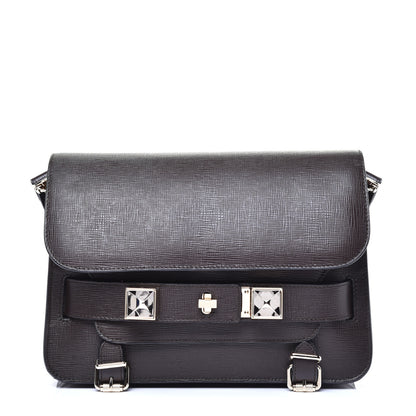 Proenza Schouler Linosa Calfskin PS11 Classic Shoulder Bag Pepe 1 of 9