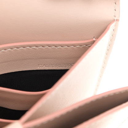 Burberry Calfskin Embossed Monogram Crossbody Light Pink 8 of 12