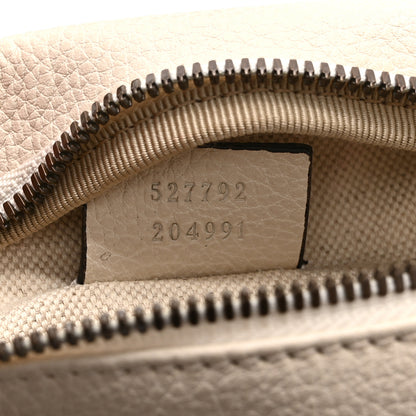 Gucci Grained Calfskin Small Logo Belt Bag White 7 of 11