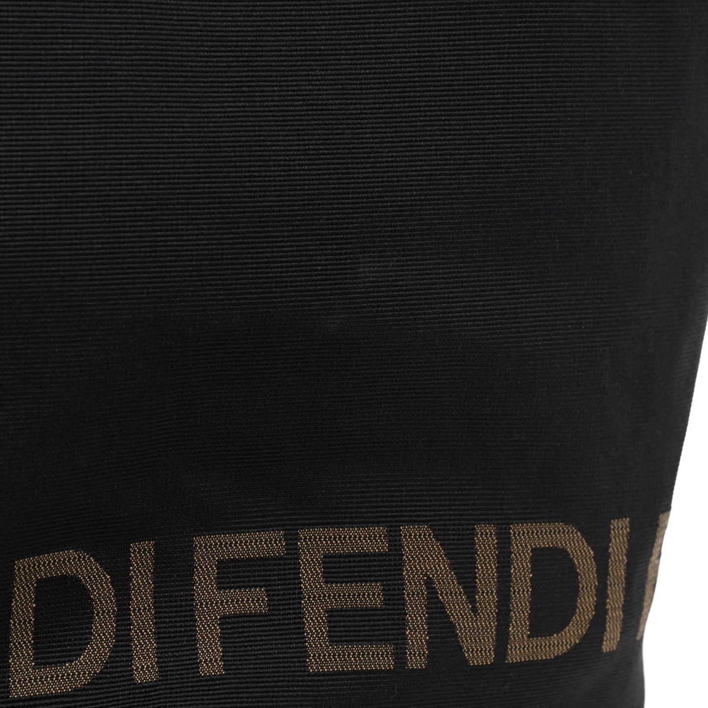 FF Canvas Bucket Bag Black
