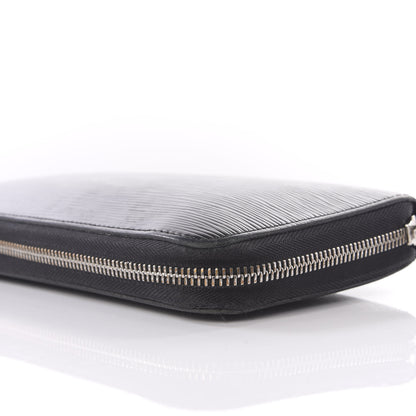 Louis Vuitton Epi Zippy Wallet Black 9 of 10