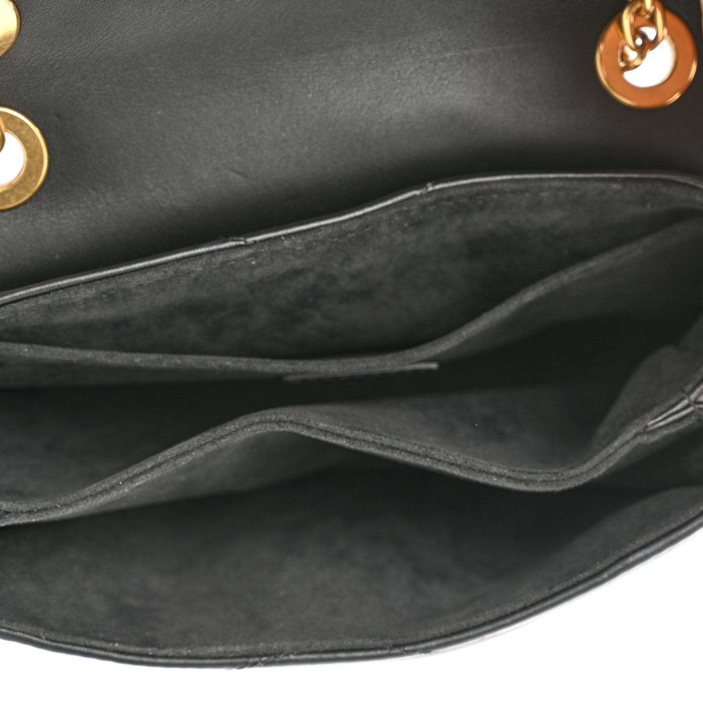 Calfskin New Wave Chain PM NM Black