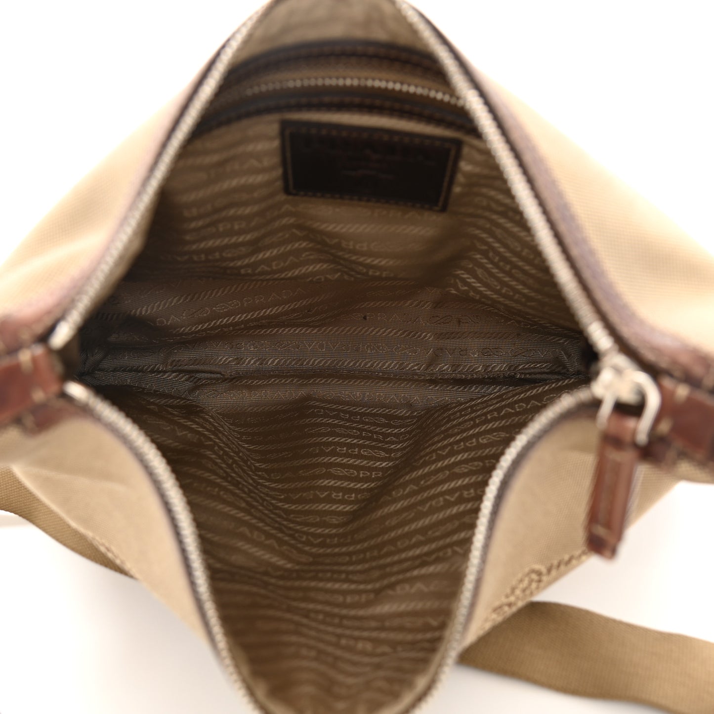 Jacquard Logo Small Flat Messenger Bag Corda Bruciato