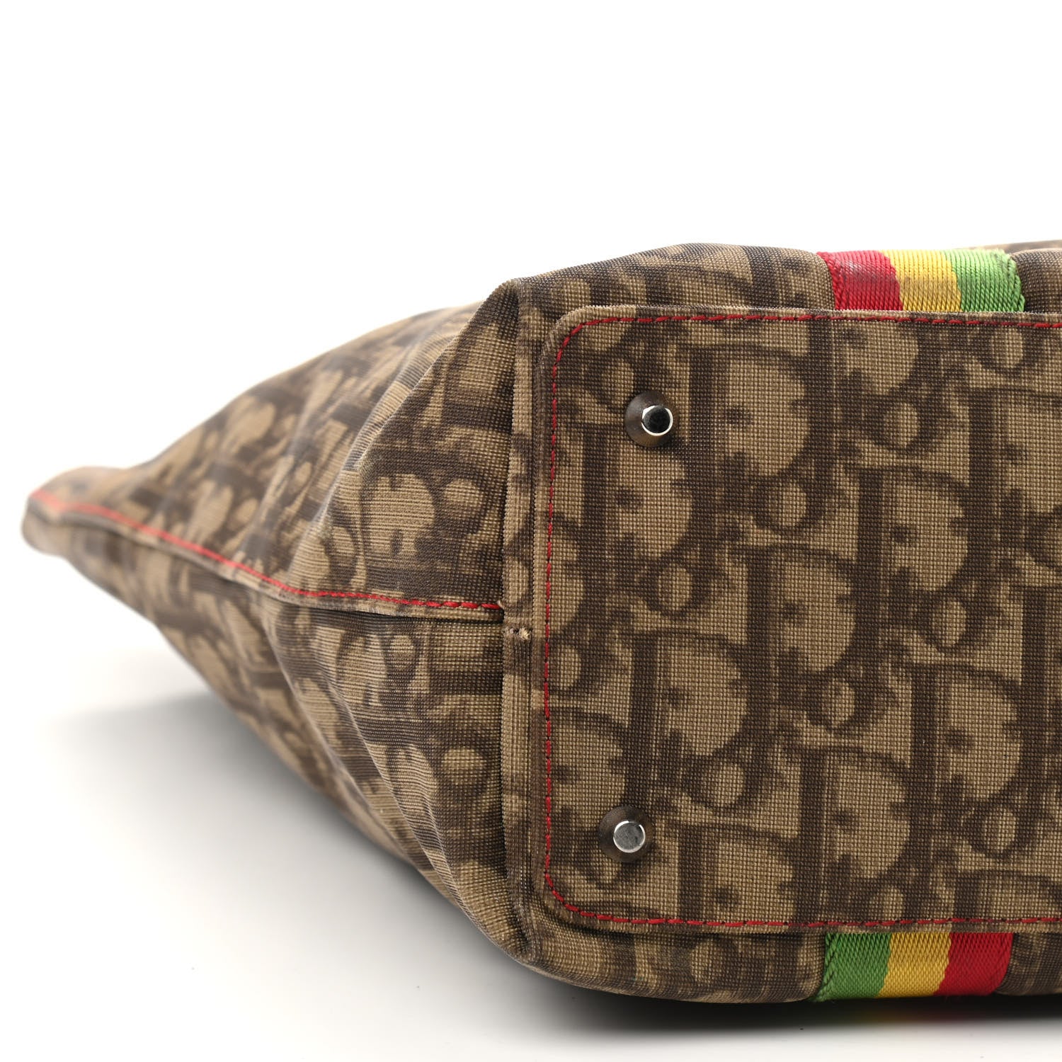 Christian Dior Monogram Rasta Shopping Tote Beige 8 of 9