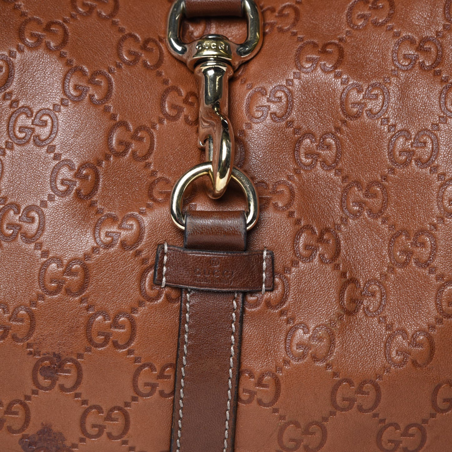 Guccissima Large Joy Shoulder Bag Brown