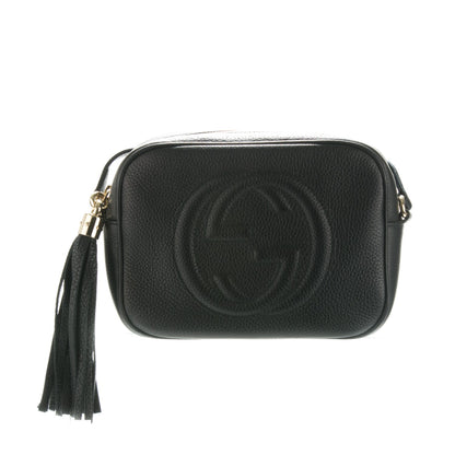 Gucci Pebbled Calfskin Small Soho Disco Bag Black 1 of 7