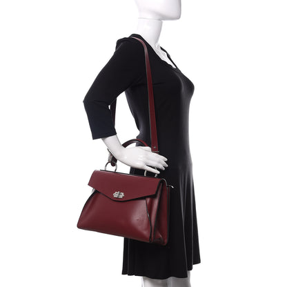 Proenza Schouler Calfskin Medium Hava Top Handle Bag Midnight Plum 2 of 11