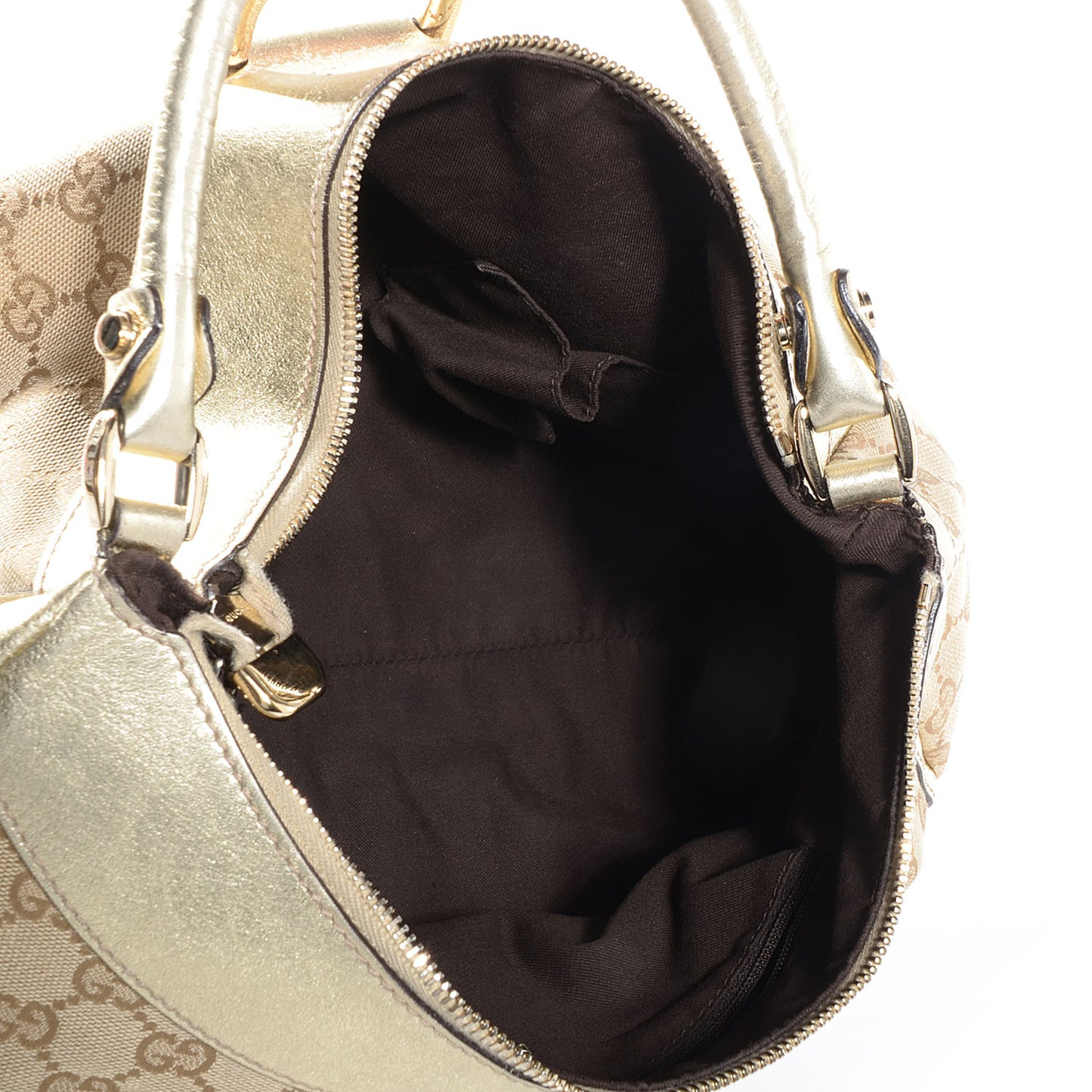 Monogram D Gold Large Hobo