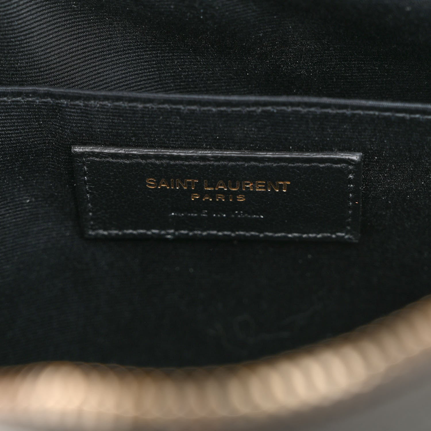 Saint Laurent Calfskin Matelasse Monogram Lou Camera Bag Dark Smog 6 of 9