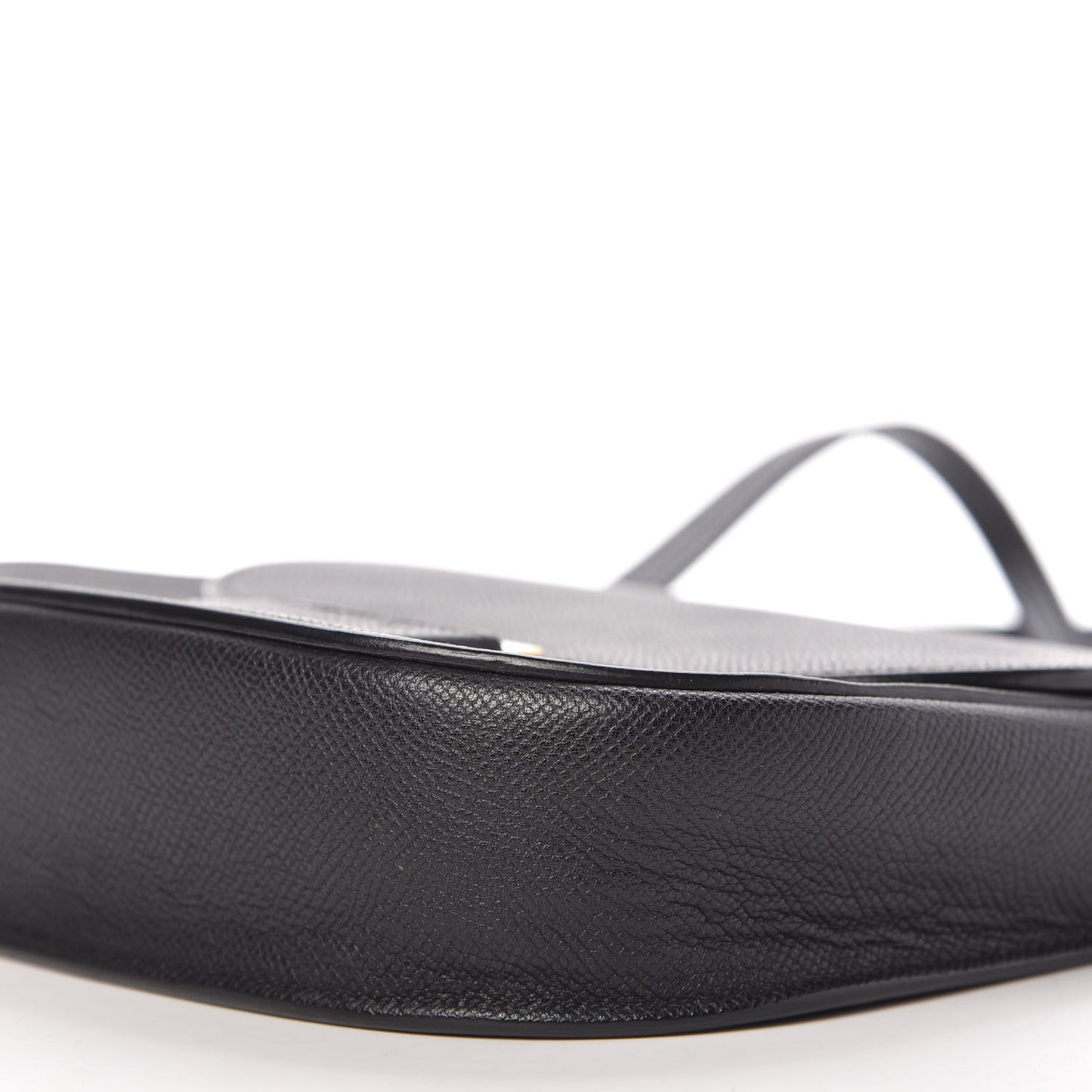 Baby Grained Calfskin Small Trotteur Black