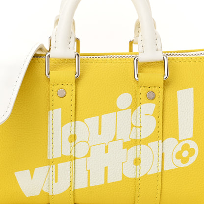 Louis Vuitton Taurillon Everyday LV Keepall XS Yellow 7 of 9
