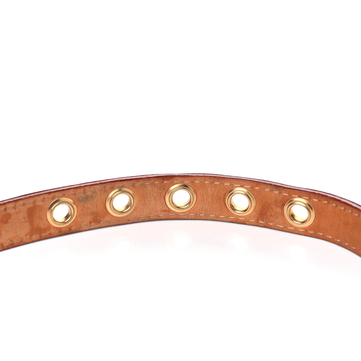 Louis Vuitton Damier Azur 20mm Belt 80 32 4 of 8