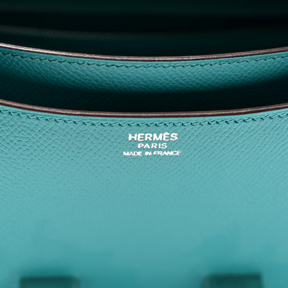 Hermes Epsom Constance 24 Bleu Paon 6 of 10