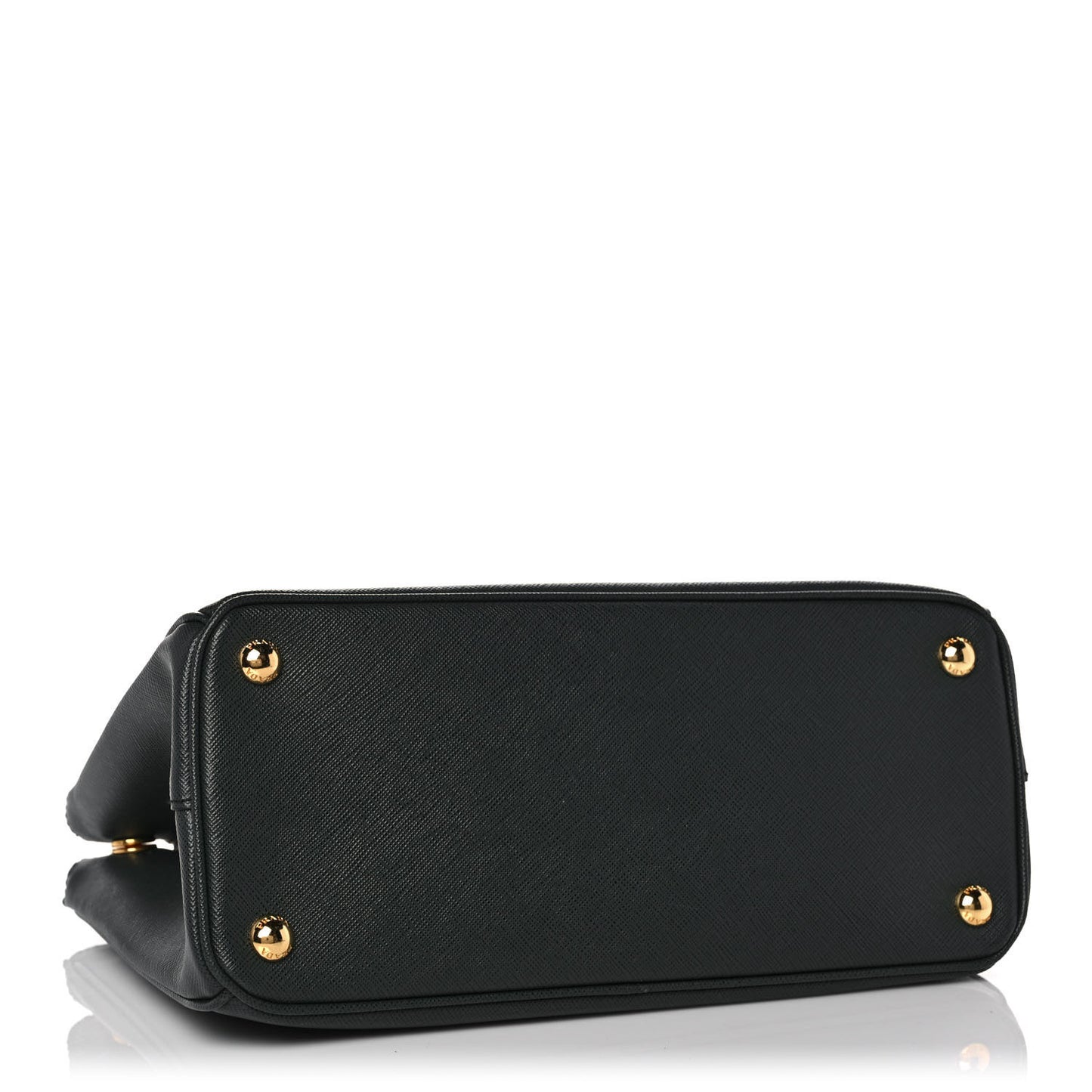 Saffiano Small Galleria Double Zip Tote Smeraldo