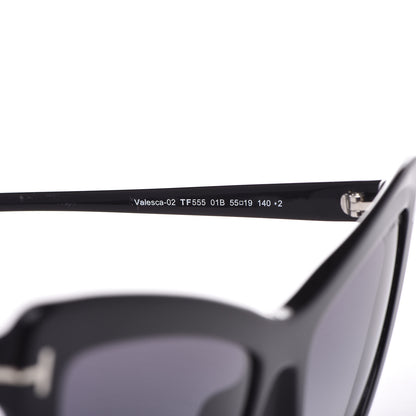 Tom Ford Valesca Cat Eye Sunglasses TF555 Black 5 of 6