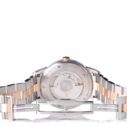 Tiffany Stainless Steel 18K Rose Gold 40mm CT60 3-Hand Automatic Watch 5 of 7