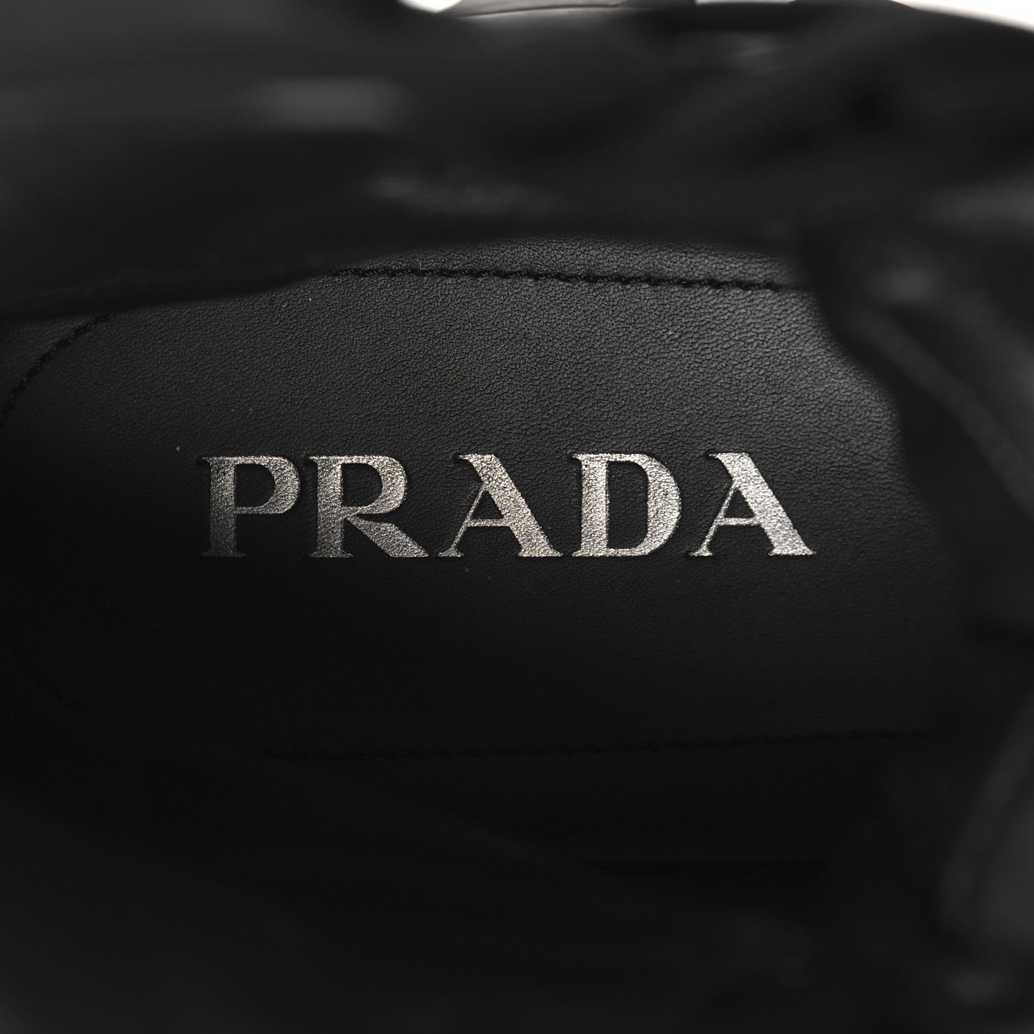Prada Rubber Technical Knit Fabric Mens Cloudbust Thunder Boots 9 Black 8 of 8