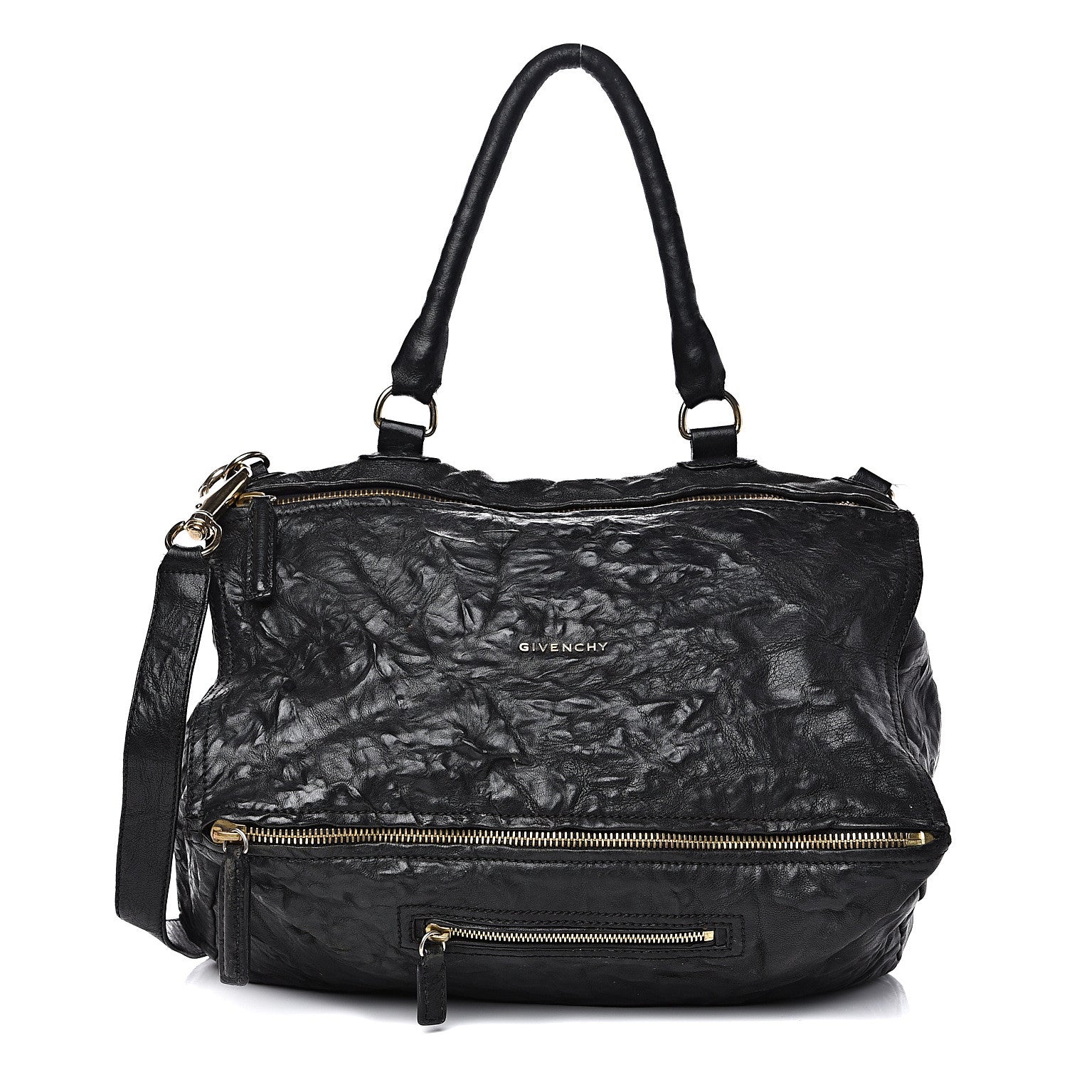 Givenchy Tumbled Sheepskin Large Pandora Black 1 of 20