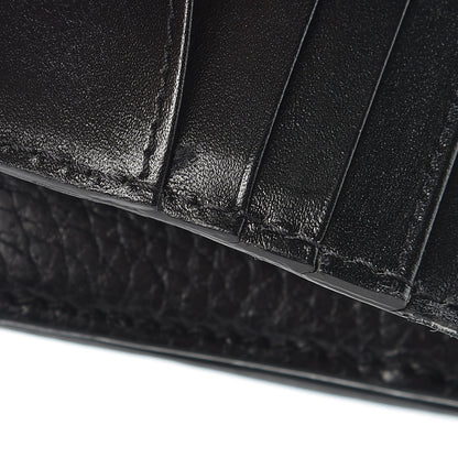 Burberry Grain Calfskin Continental Wallet Black 11 of 14