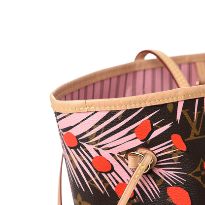 Louis Vuitton Monogram Jungle Dots Neo Neverfull MM Sugar Pink Poppy 14 of 24