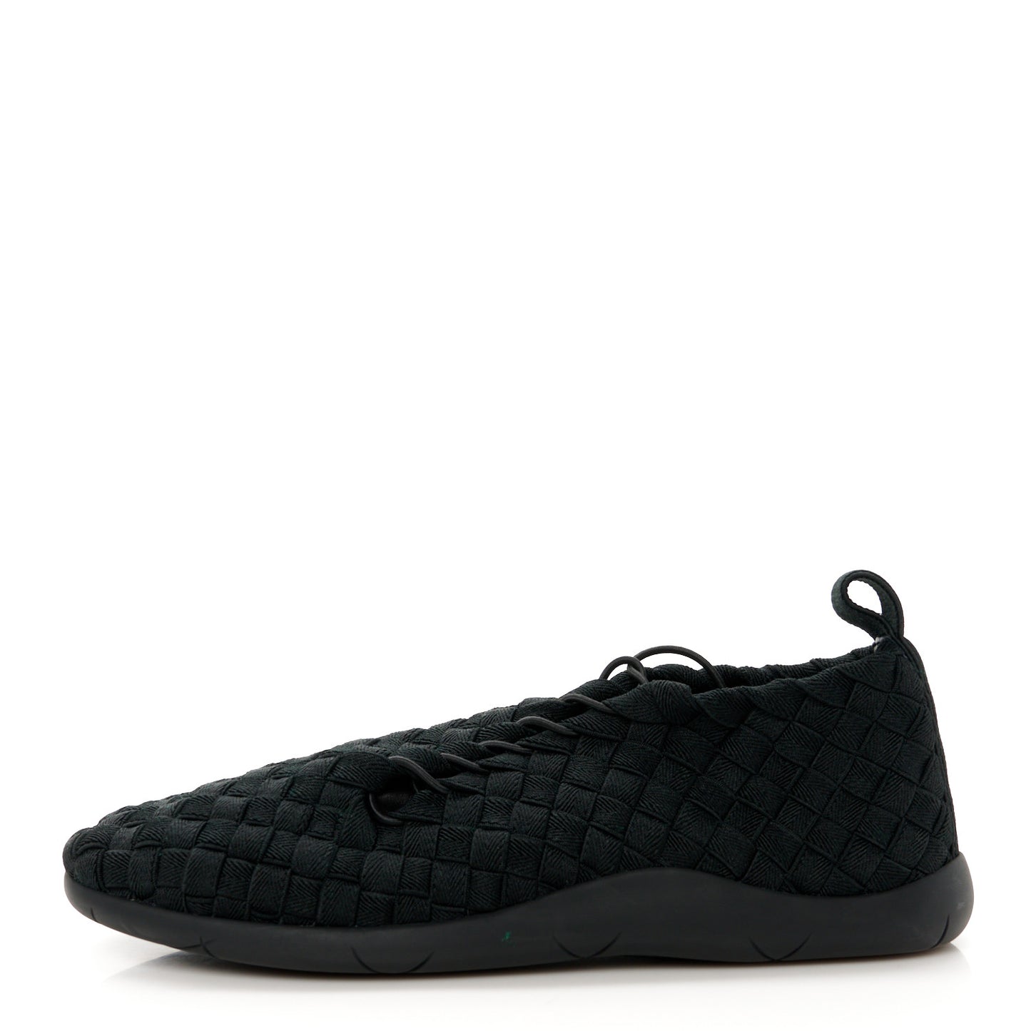 Intrecciato Woven Womens Sneakers 42 Black