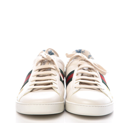 Gucci X SEGA Calfskin Ayers Web Guccy Womens Ace Sneakers 39.5 White 2 of 11