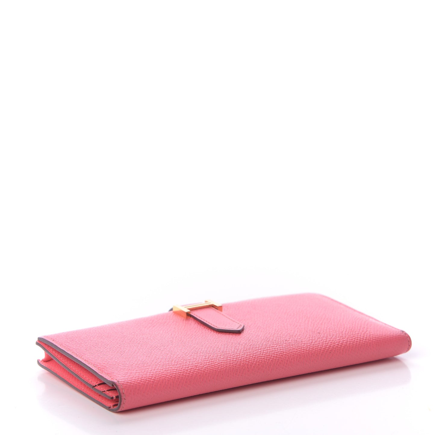 Epsom Bearn Gusset Wallet Rose Lipstick