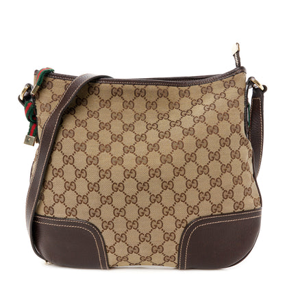 Gucci Monogram Princy Hobo Dark Brown 1 of 11