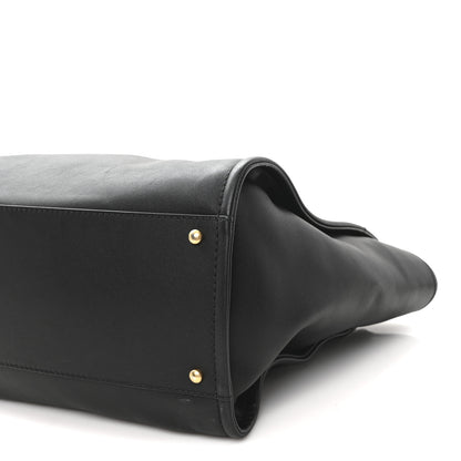 Chanel Calfskin Medium Deauville Tote Black Multicolor 11 of 11