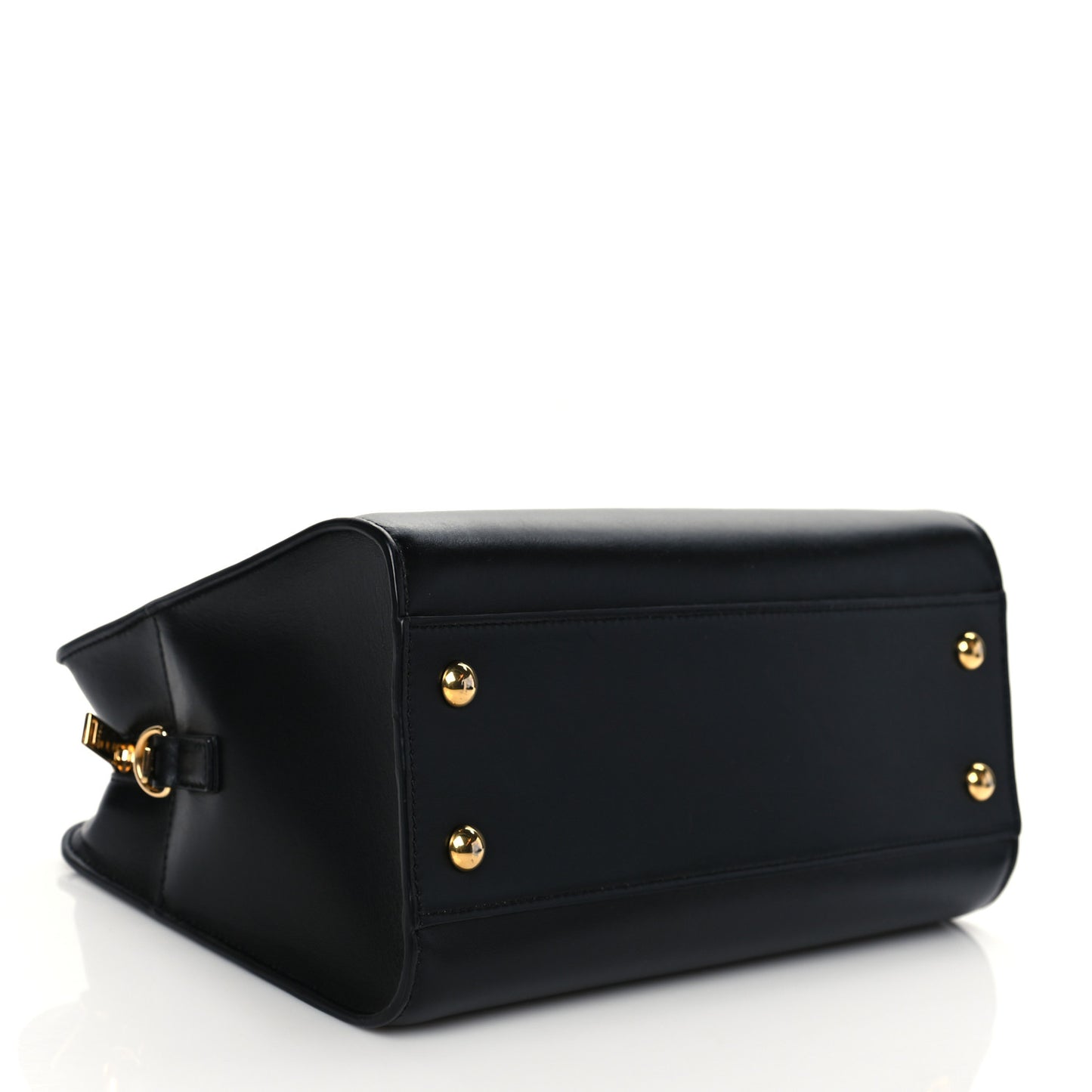 Calfskin Monogram Baby Cabas Black