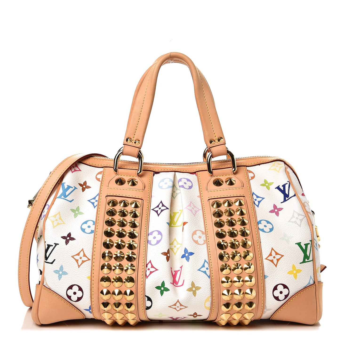 Monogram Multicolor Courtney MM White