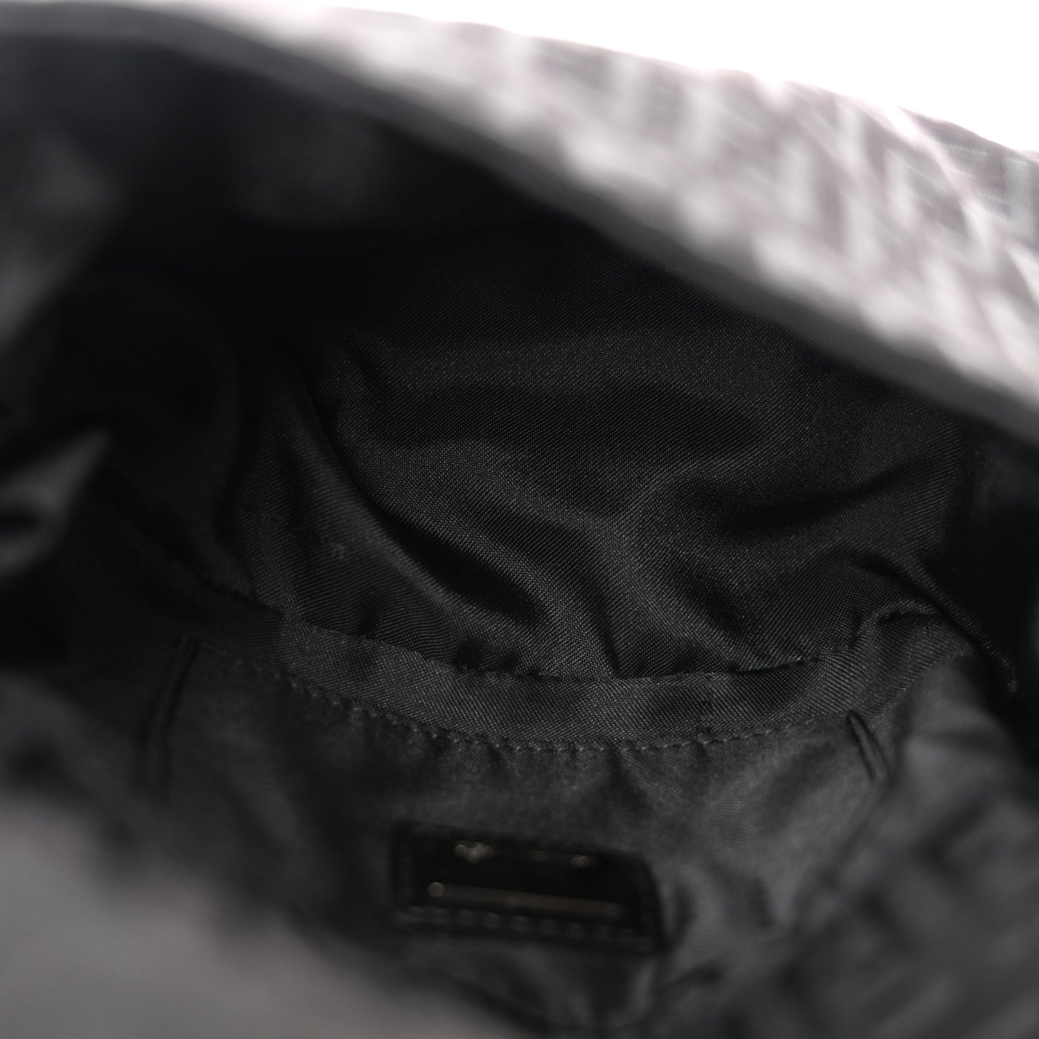 Fendi Zucchino Mini Mama Baguette Black 5 of 10